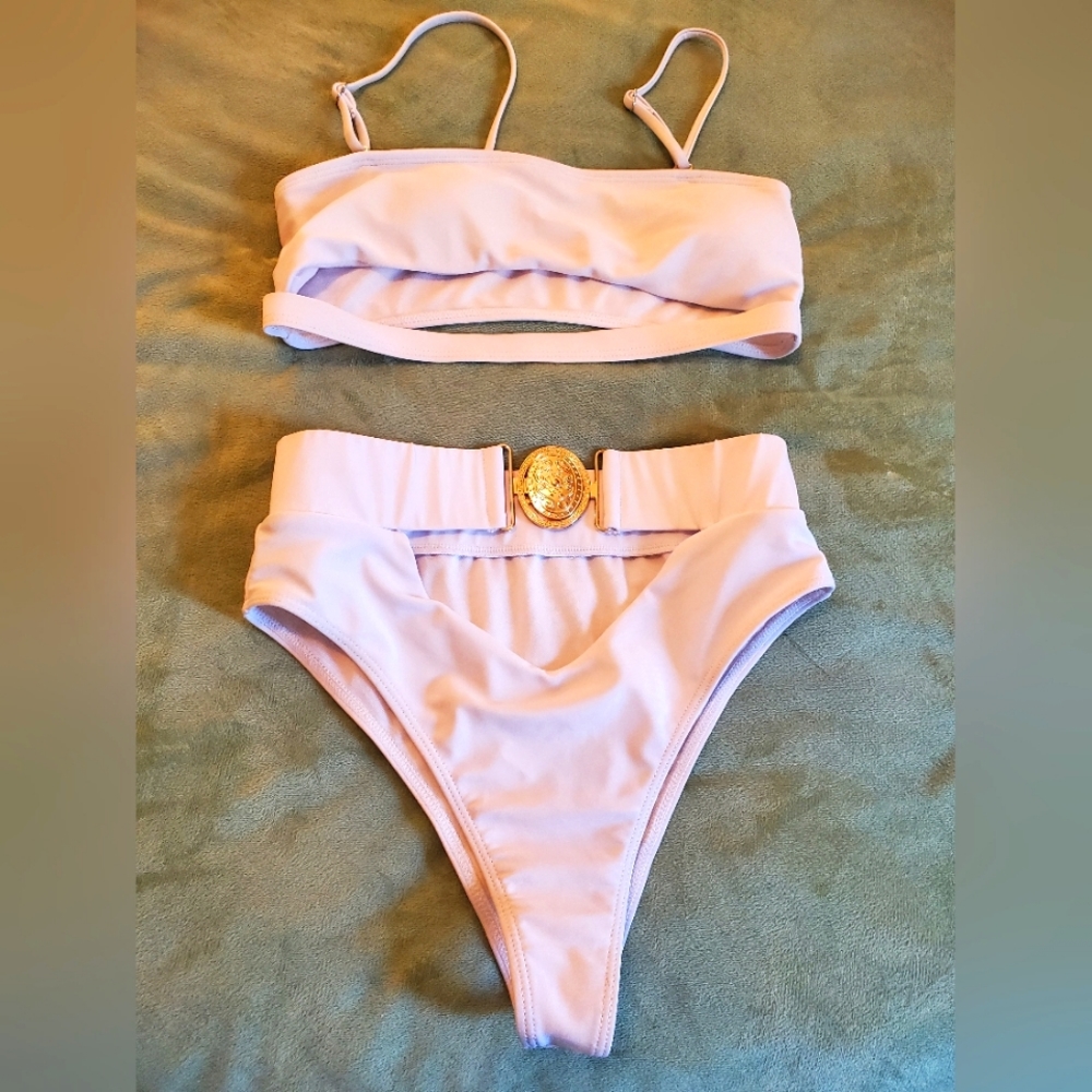 White swimsuit